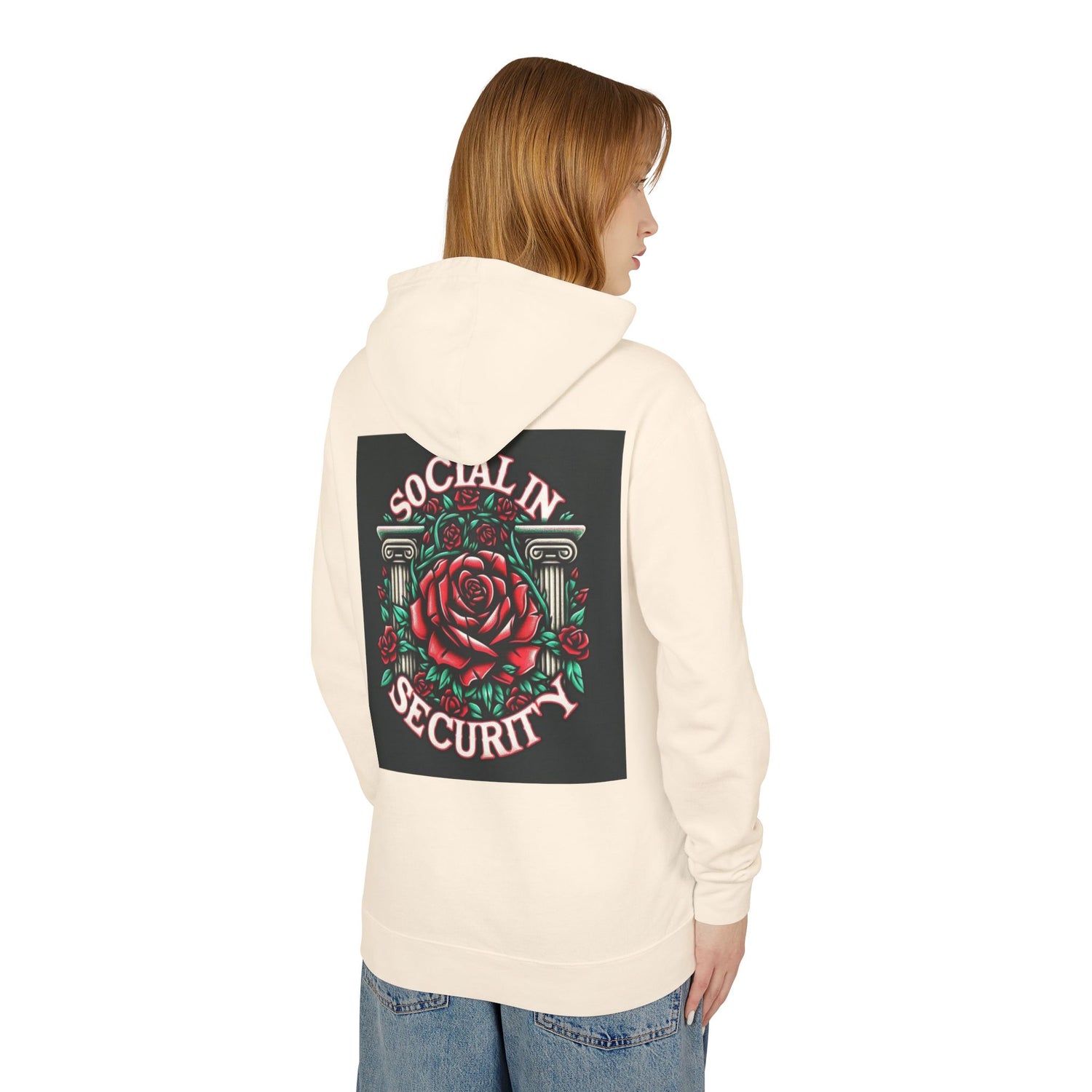 Unisex Lightweight Hooded Sweatshirt