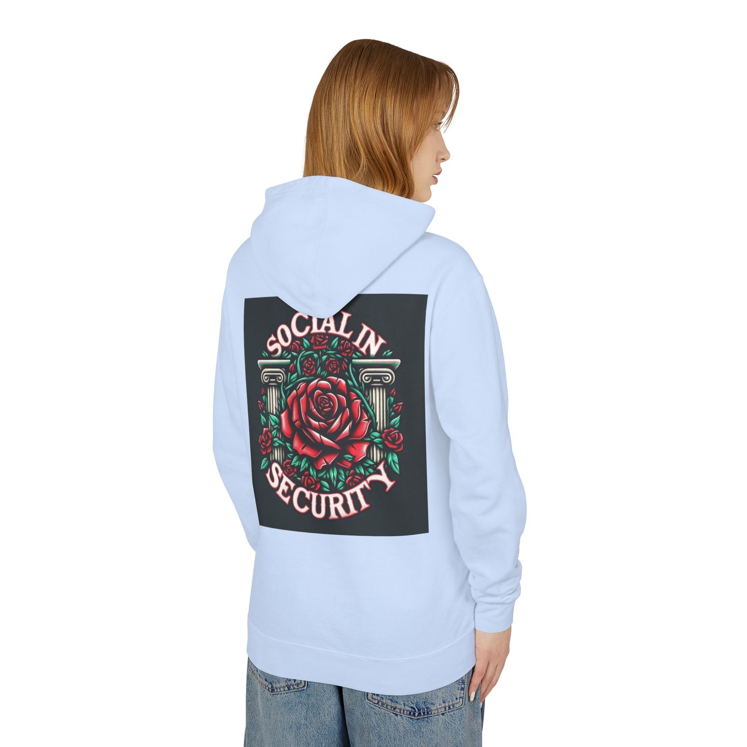 Unisex Lightweight Hooded Sweatshirt