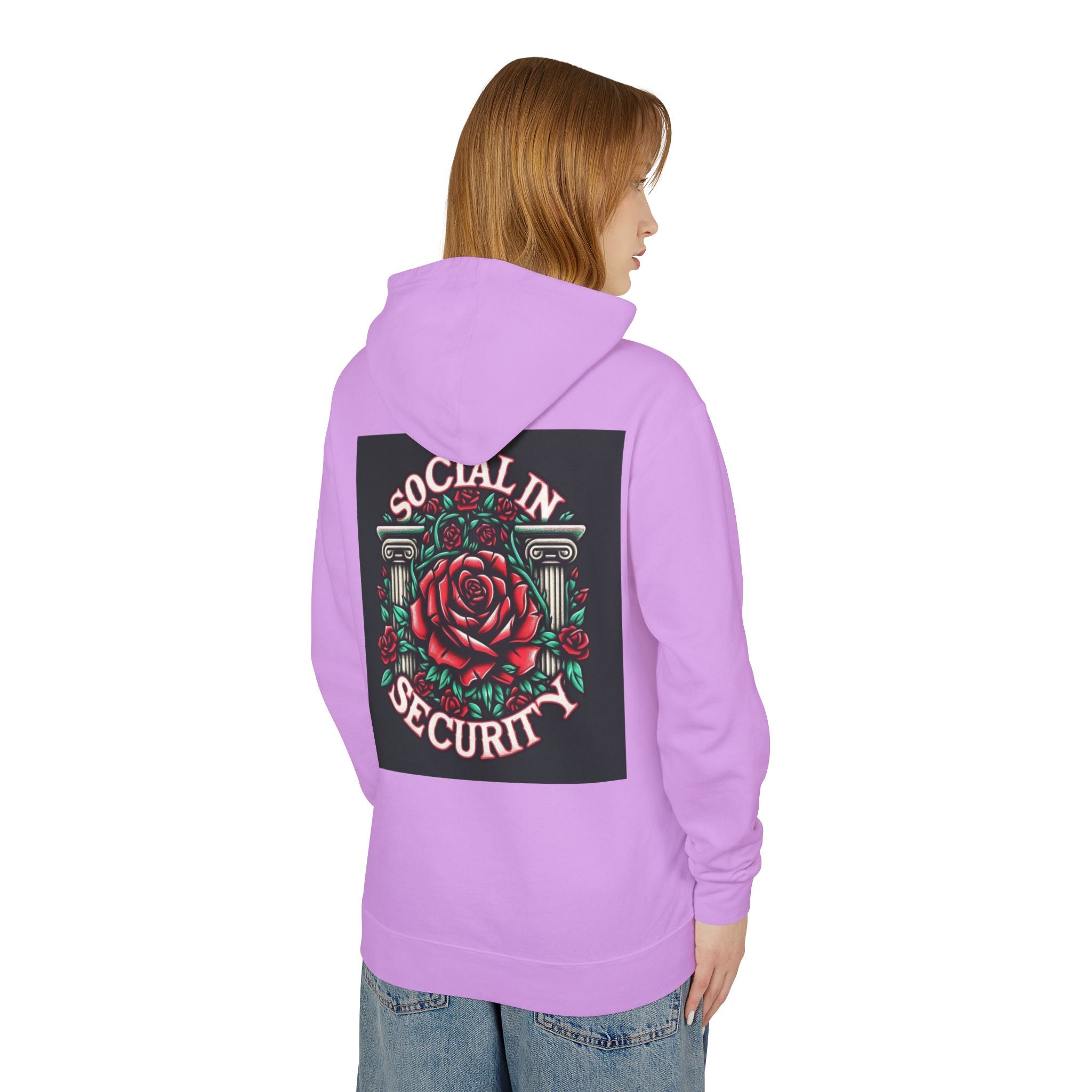 Unisex Lightweight Hooded Sweatshirt