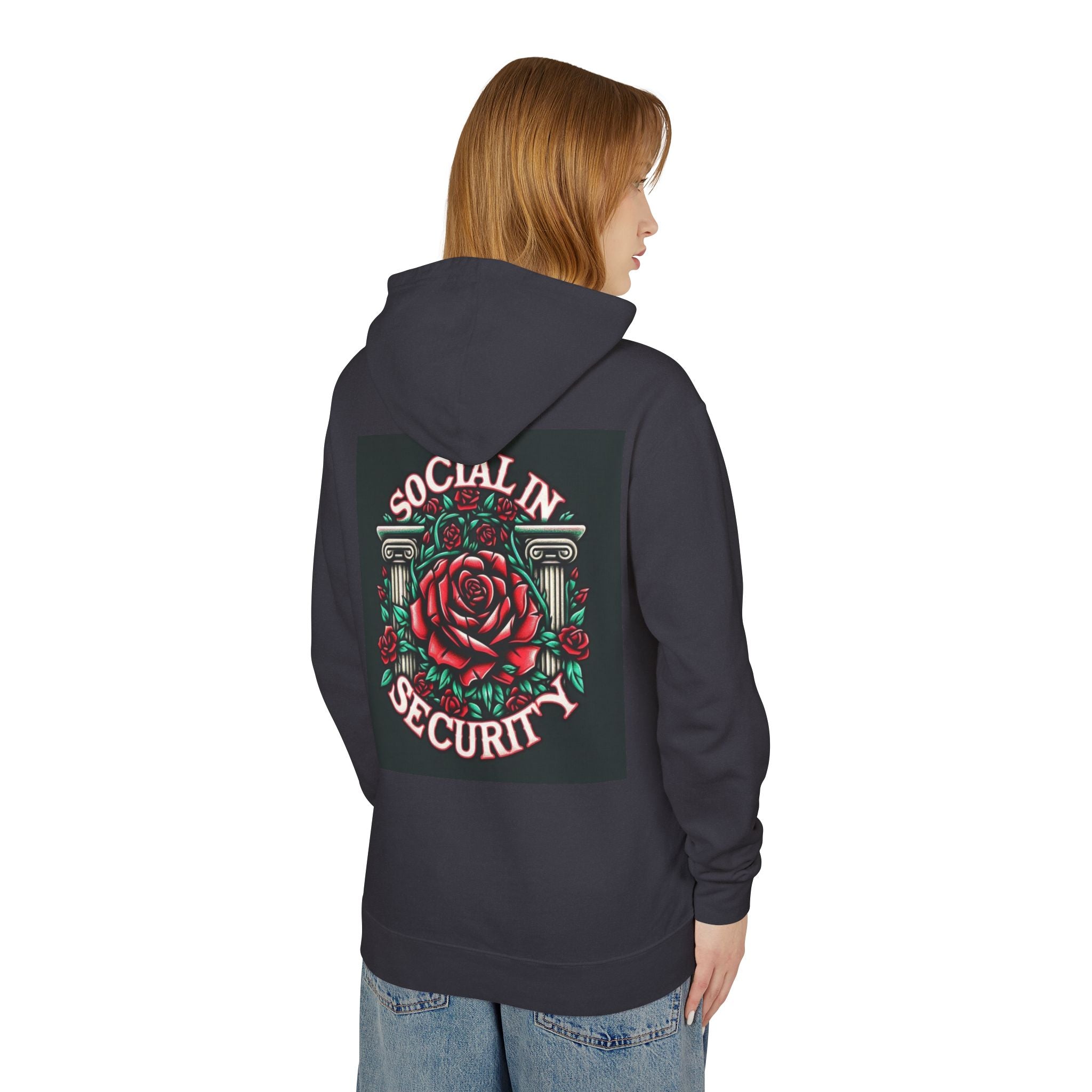 Unisex Lightweight Hooded Sweatshirt